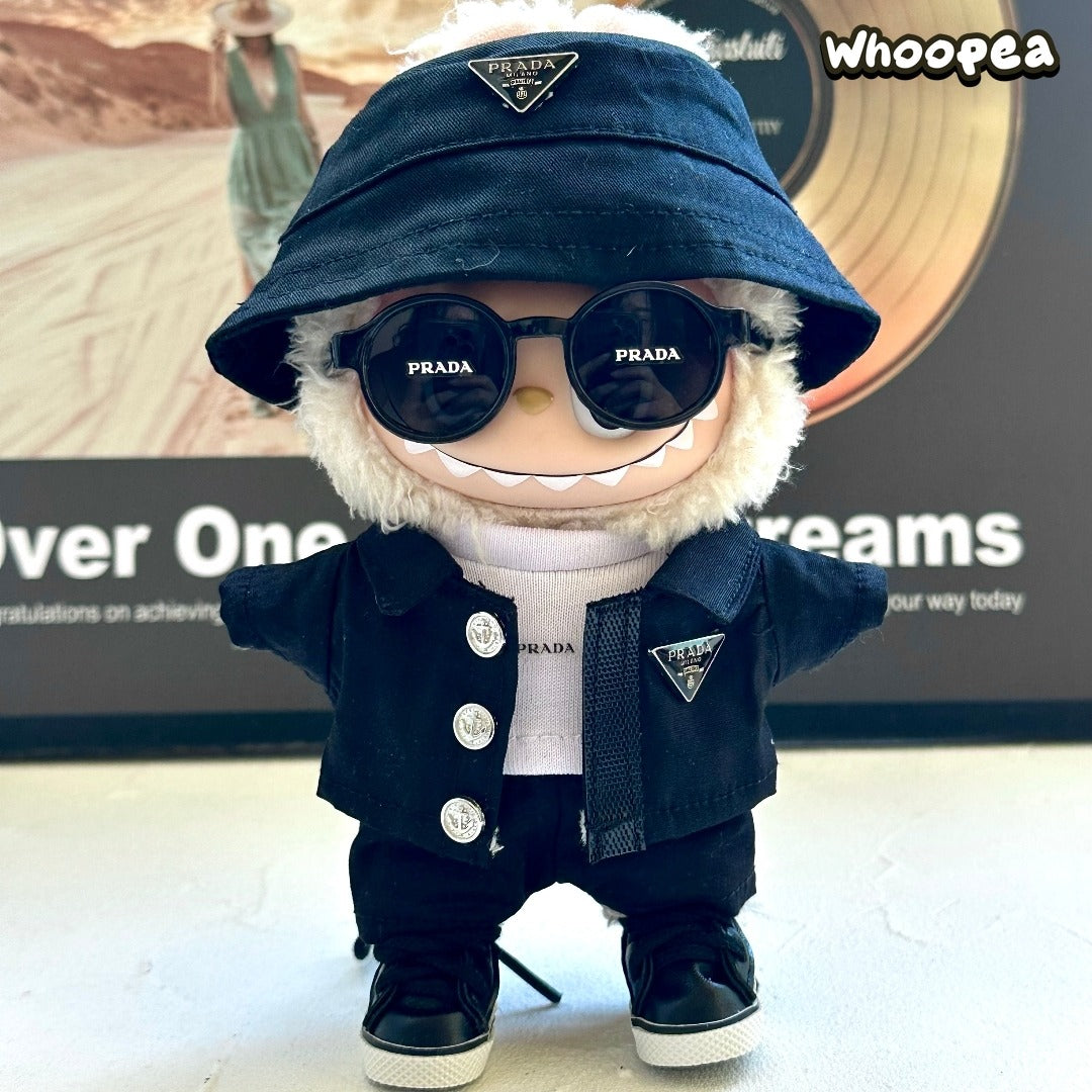 Prabangos įkvėptas Labubu stiliaus drabužių rinkinys