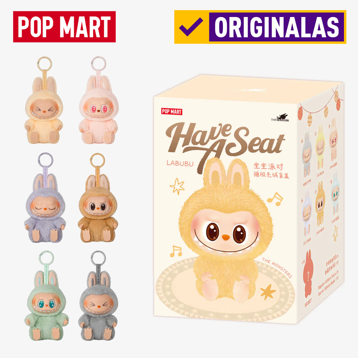 正規品 POP MART LABUBU Have a Seat HEHE Labubu HEHE Have A Seat HÀNG CHÍNH HÃNG POP MART