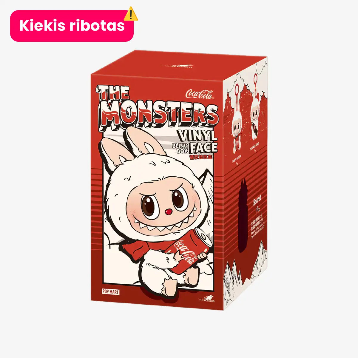 LABUBU "Coca-Cola" kolekcijos slapta dėžutė