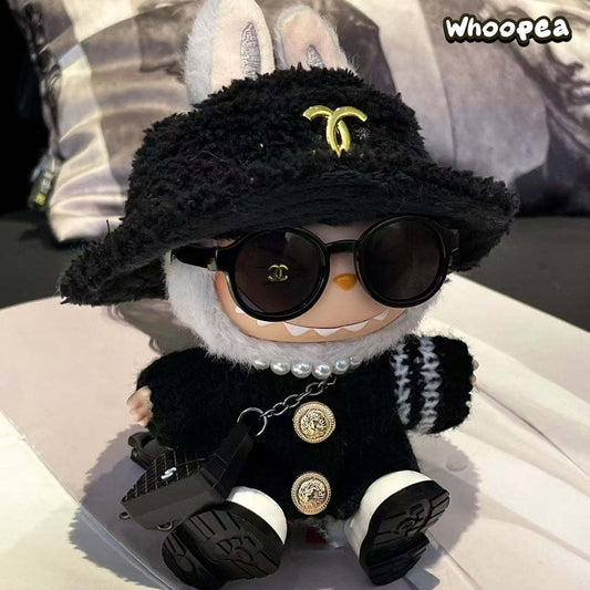 Prabangos įkvėptas Labubu stiliaus drabužių rinkinys