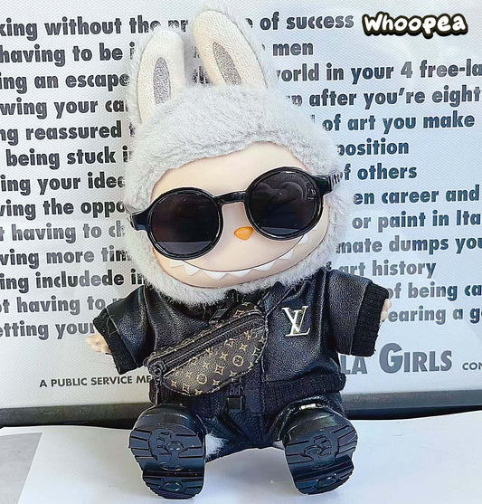 Prabangos įkvėptas Labubu stiliaus drabužių rinkinys