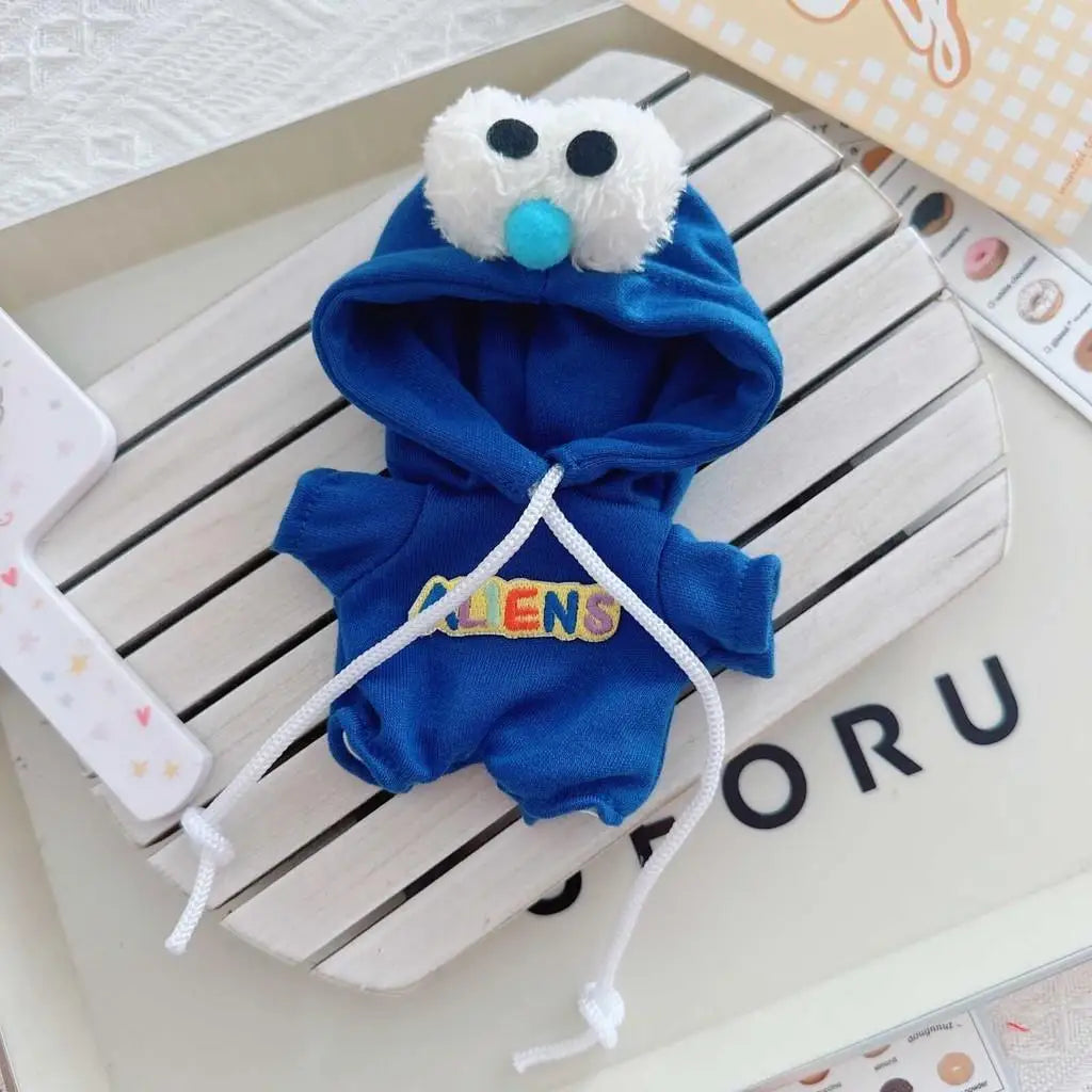 Labubu stiliaus „Sesame Street“ apranga