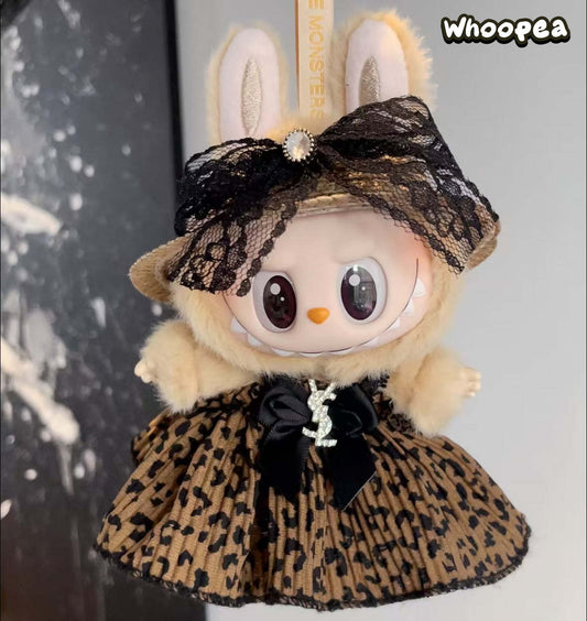 Prabangos įkvėptas Labubu stiliaus drabužių rinkinys