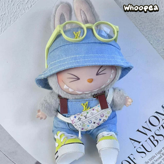 Prabangos įkvėptas Labubu stiliaus drabužių rinkinys