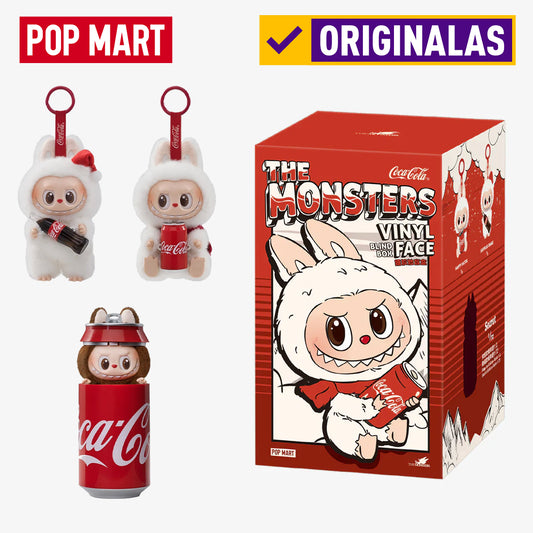 ORIGINALAS | Labubu "Coca-Cola" kolekcijos slapta dėžutė nuo Pop Mart