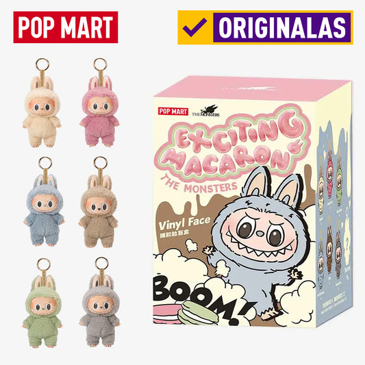 ORIGINALAS | Labubu "Exciting Macaron" kolekcijos slapta dėžutė nuo Pop Mart