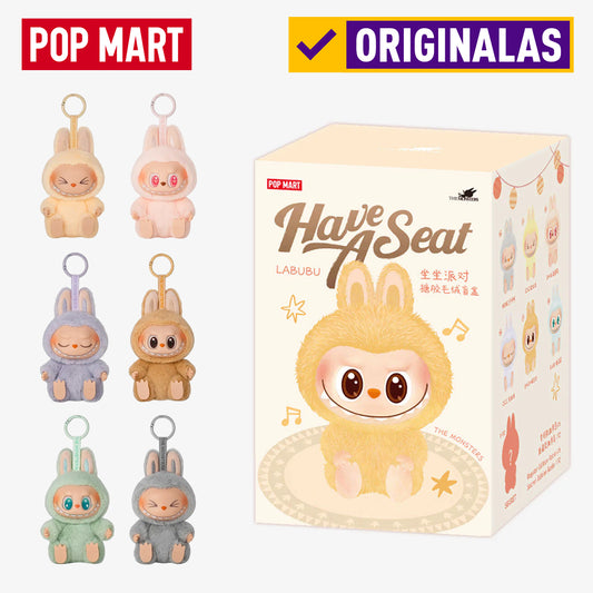 ORIGINALAS | Labubu "Have a Seat" kolekcijos slapta dėžutė nuo Pop Mart